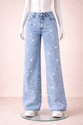 Jean large rétro style high street américain