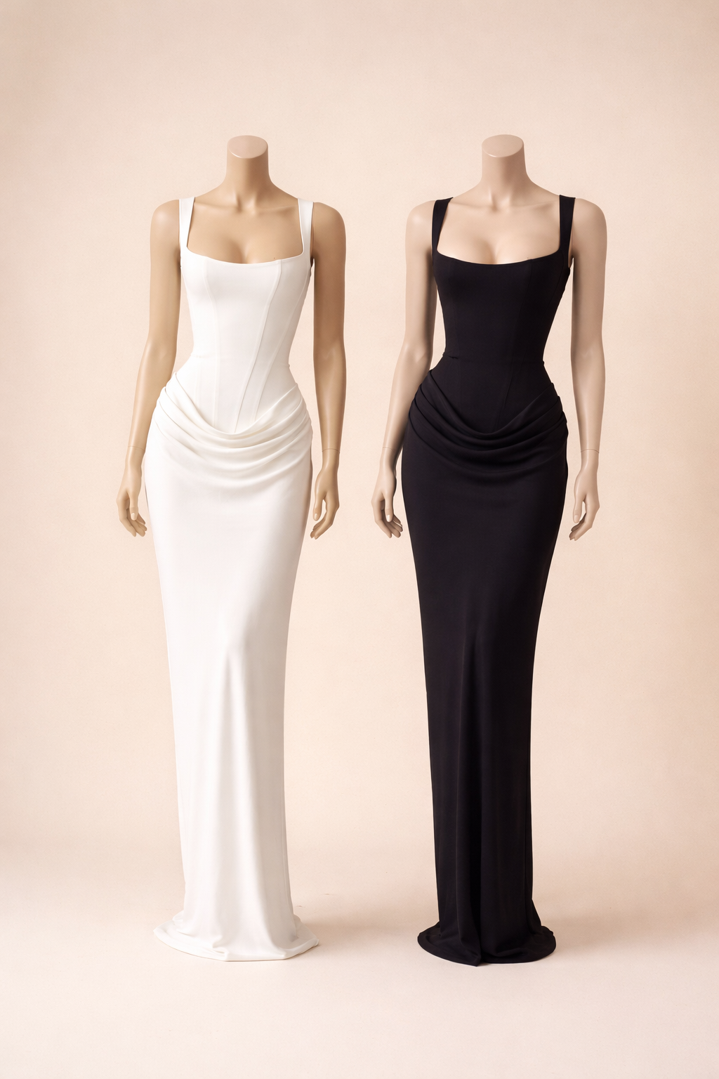 Robe longue corset sexy