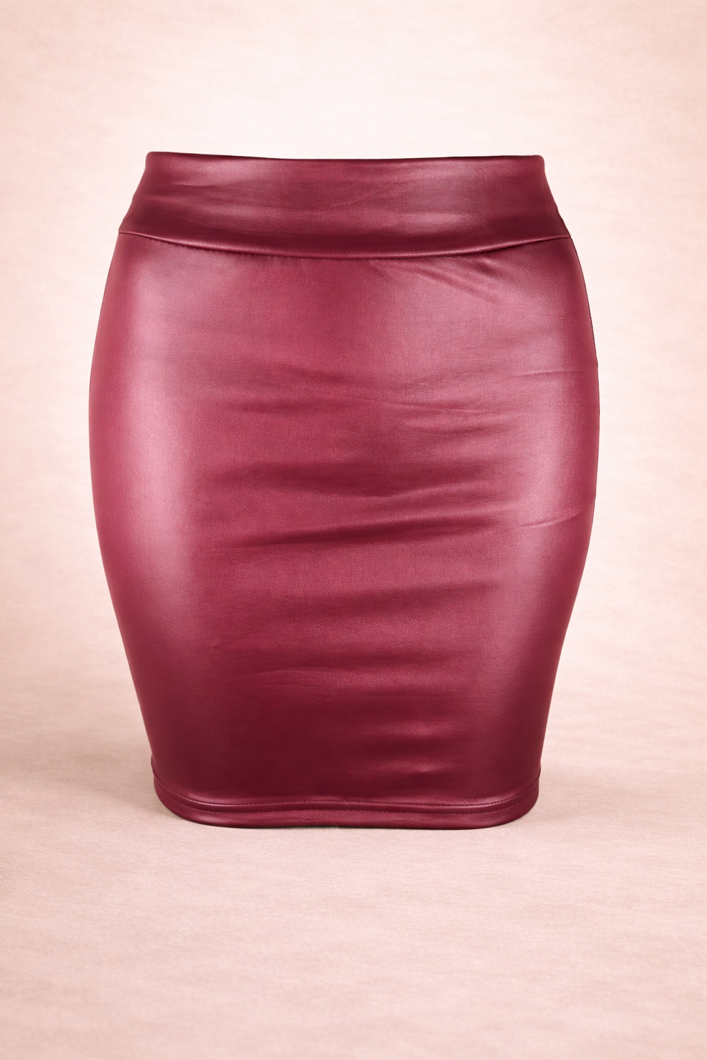 Jupe mini taille haute