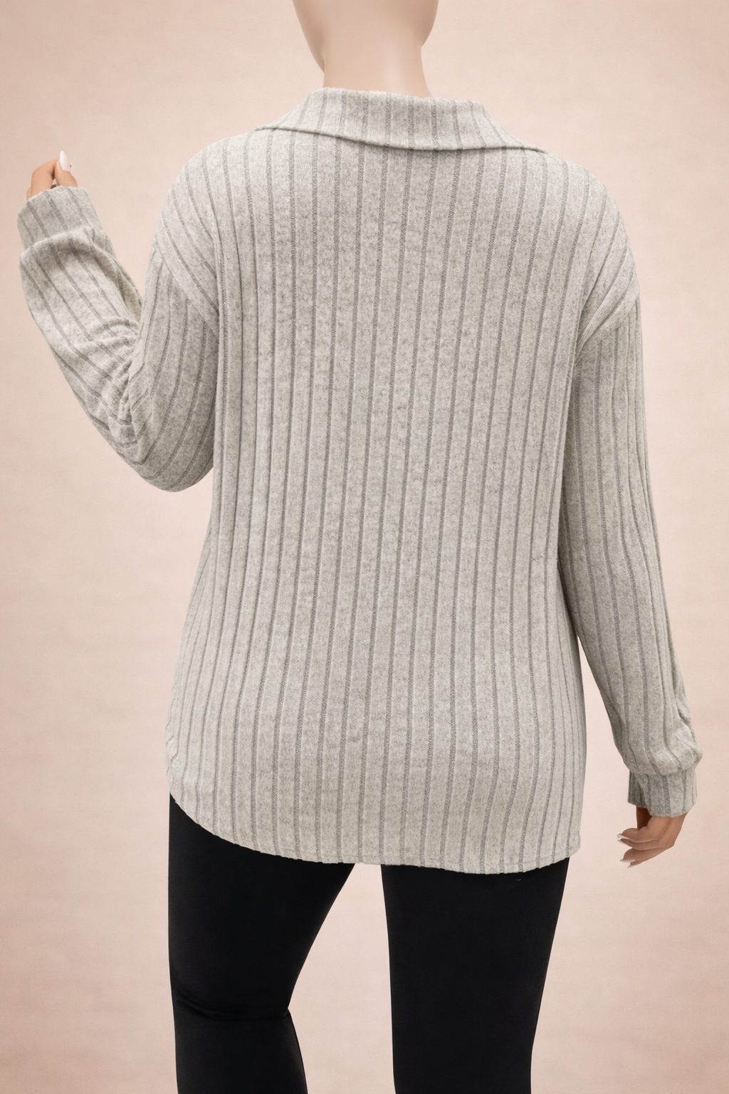 T-shirt grande taille Col polo