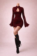 Robe mini sexy en dentelle