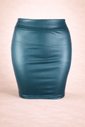 Jupe mini taille haute