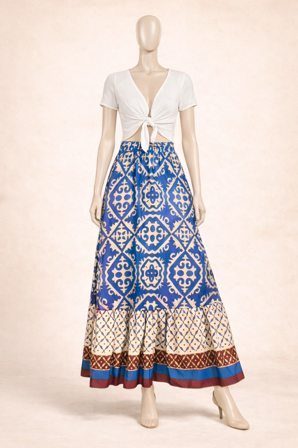 Jupe imprimée ample